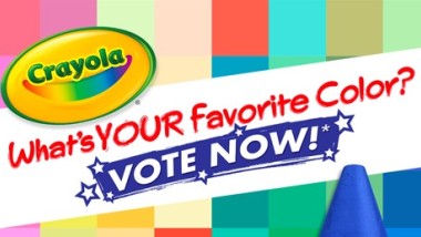 Votate il vostro colore Crayola preferito!