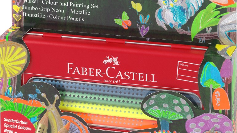 Faber-Castell: nuovo set Jumbo Grip Colour