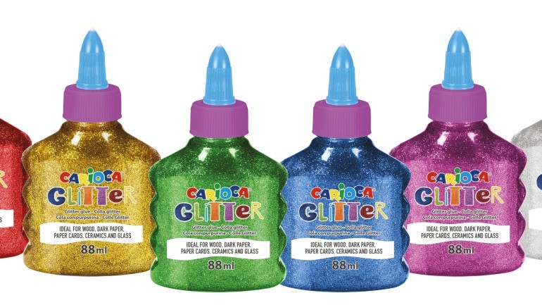Bouteille Glitter Glue Spark 88ml COLLE PAILLETÉE CARIOCA